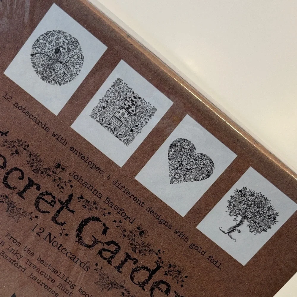 Secret Garden Notecards Set by Johanna Basford